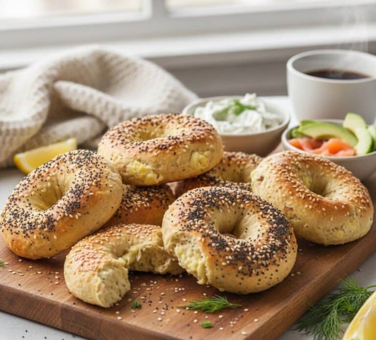 cottage cheese almond flour bagels
