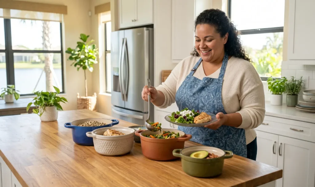 balanced plate for satiety